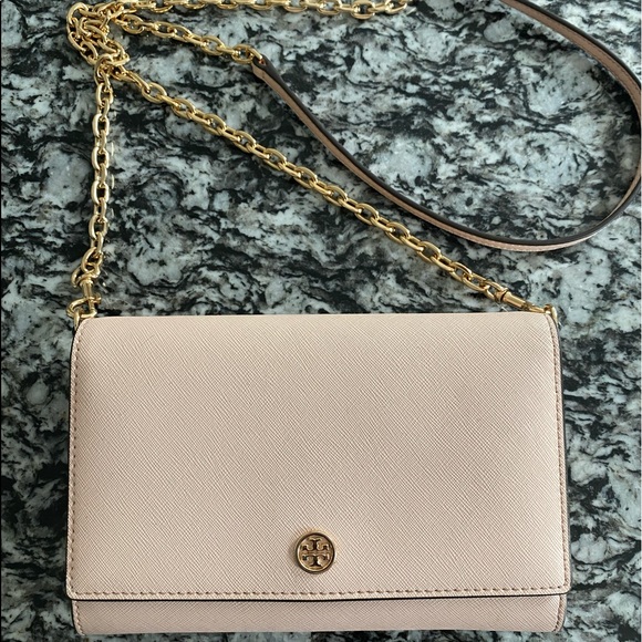 Tory Burch Bags Tory Burch Pink Crossbody Poshmark